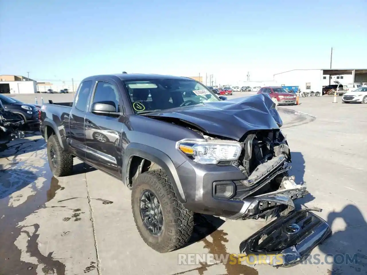 1 Photograph of a damaged car 3TYRX5GN6LT001807 TOYOTA TACOMA 2020