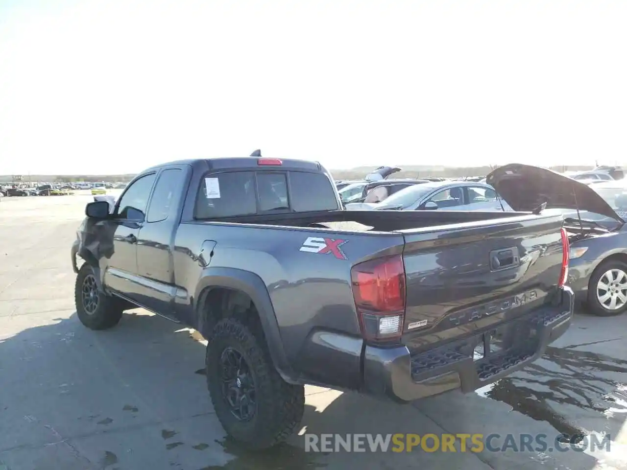 3 Photograph of a damaged car 3TYRX5GN6LT001807 TOYOTA TACOMA 2020