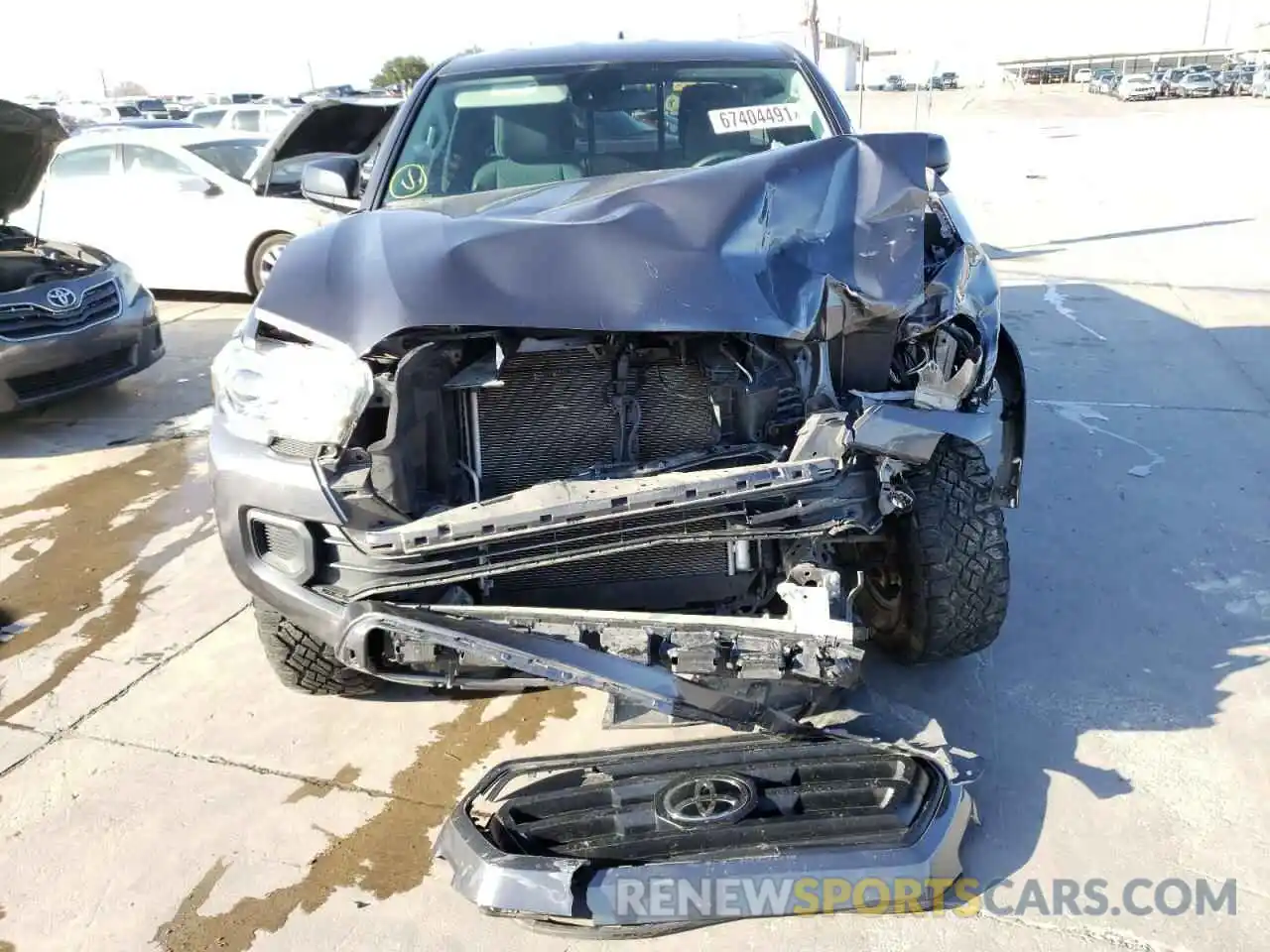 8 Photograph of a damaged car 3TYRX5GN6LT001807 TOYOTA TACOMA 2020