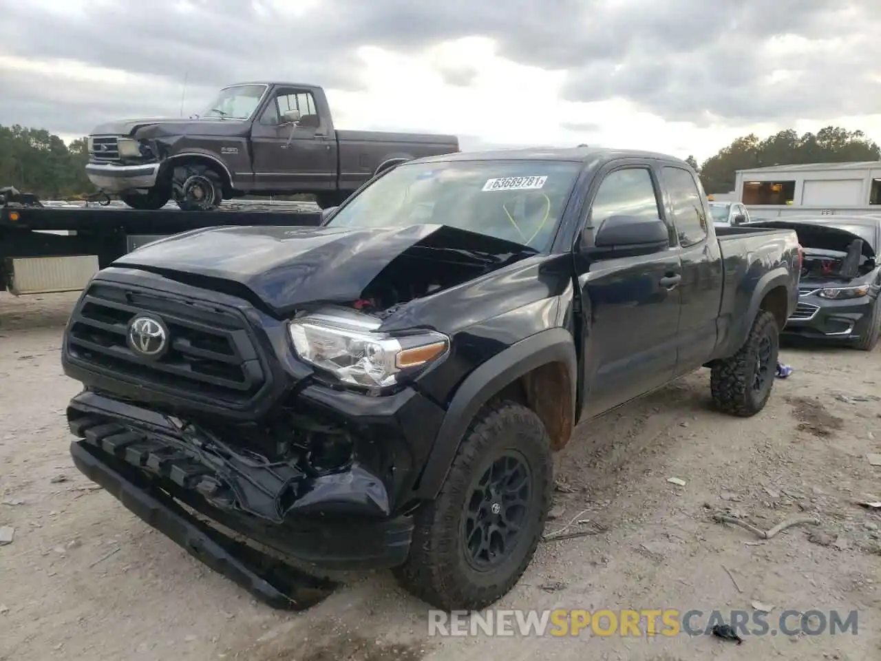 2 Photograph of a damaged car 3TYRX5GN6LT003220 TOYOTA TACOMA 2020