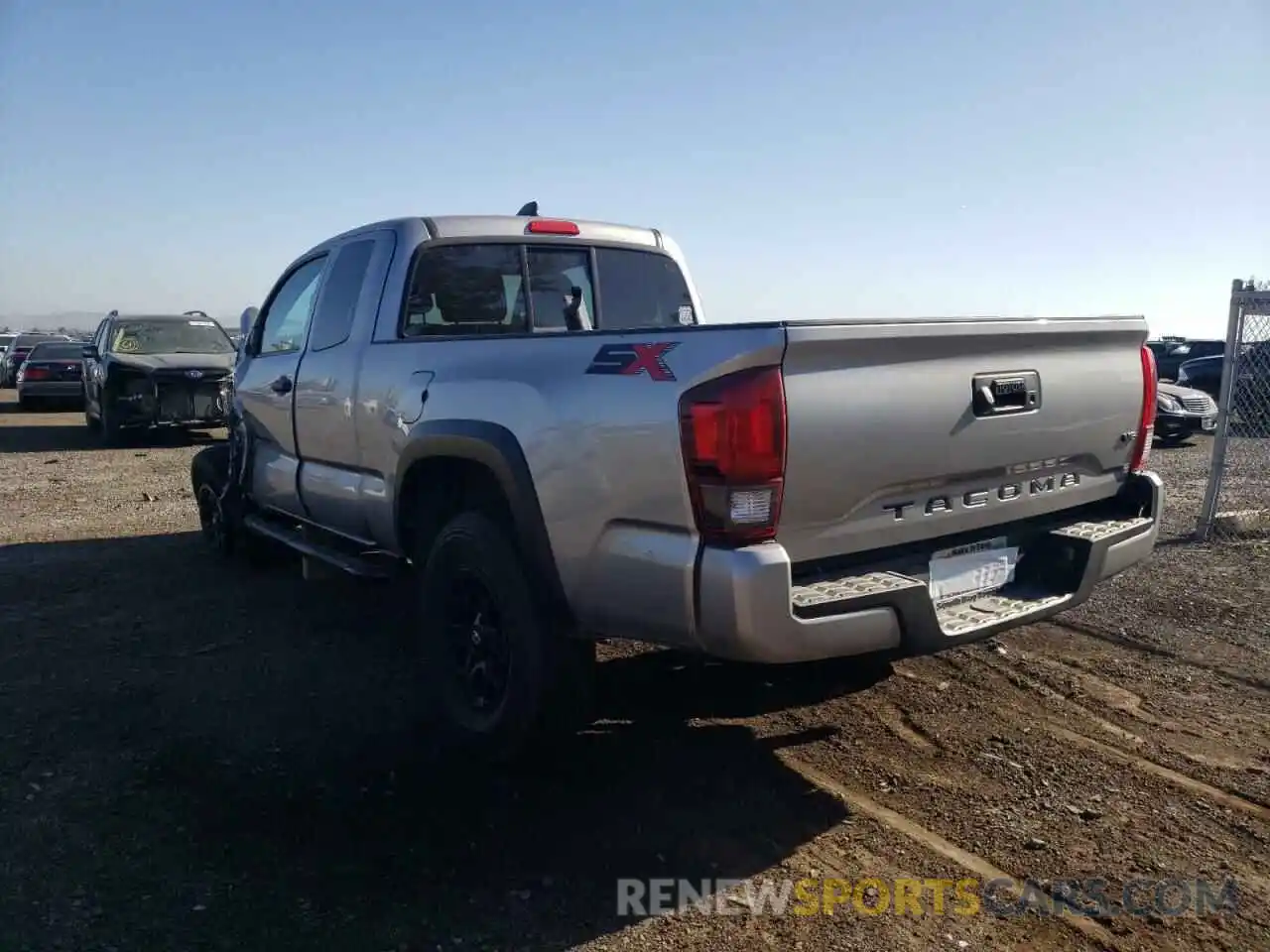 3 Photograph of a damaged car 3TYRX5GN8LT001260 TOYOTA TACOMA 2020