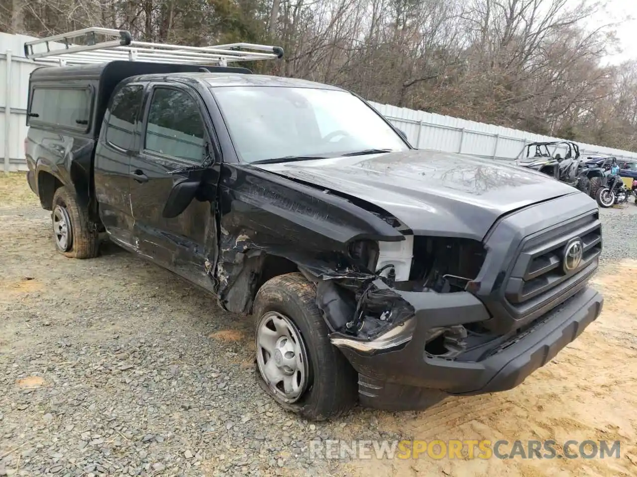 1 Photograph of a damaged car 3TYRX5GN8LT001467 TOYOTA TACOMA 2020