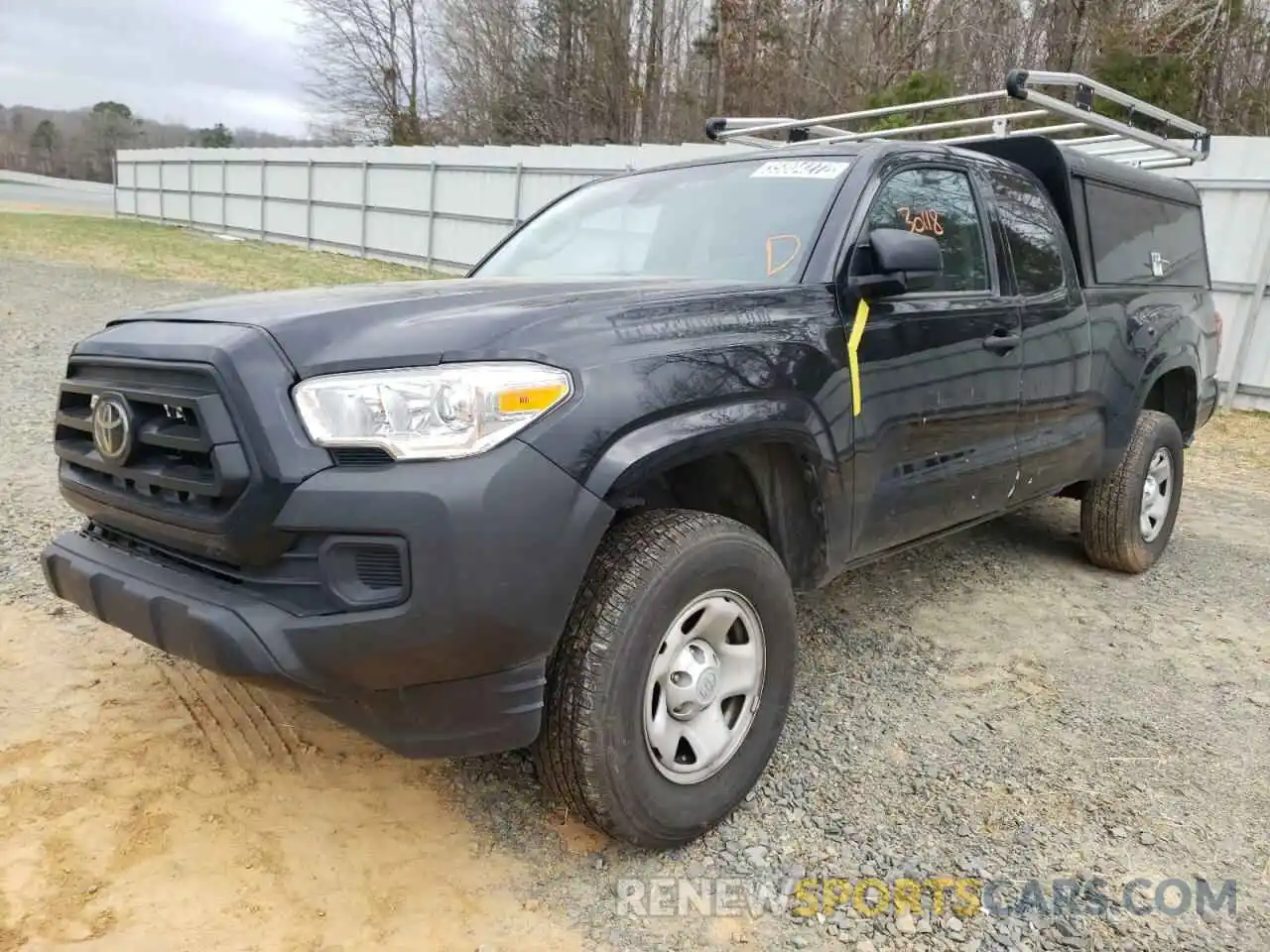 2 Photograph of a damaged car 3TYRX5GN8LT001467 TOYOTA TACOMA 2020