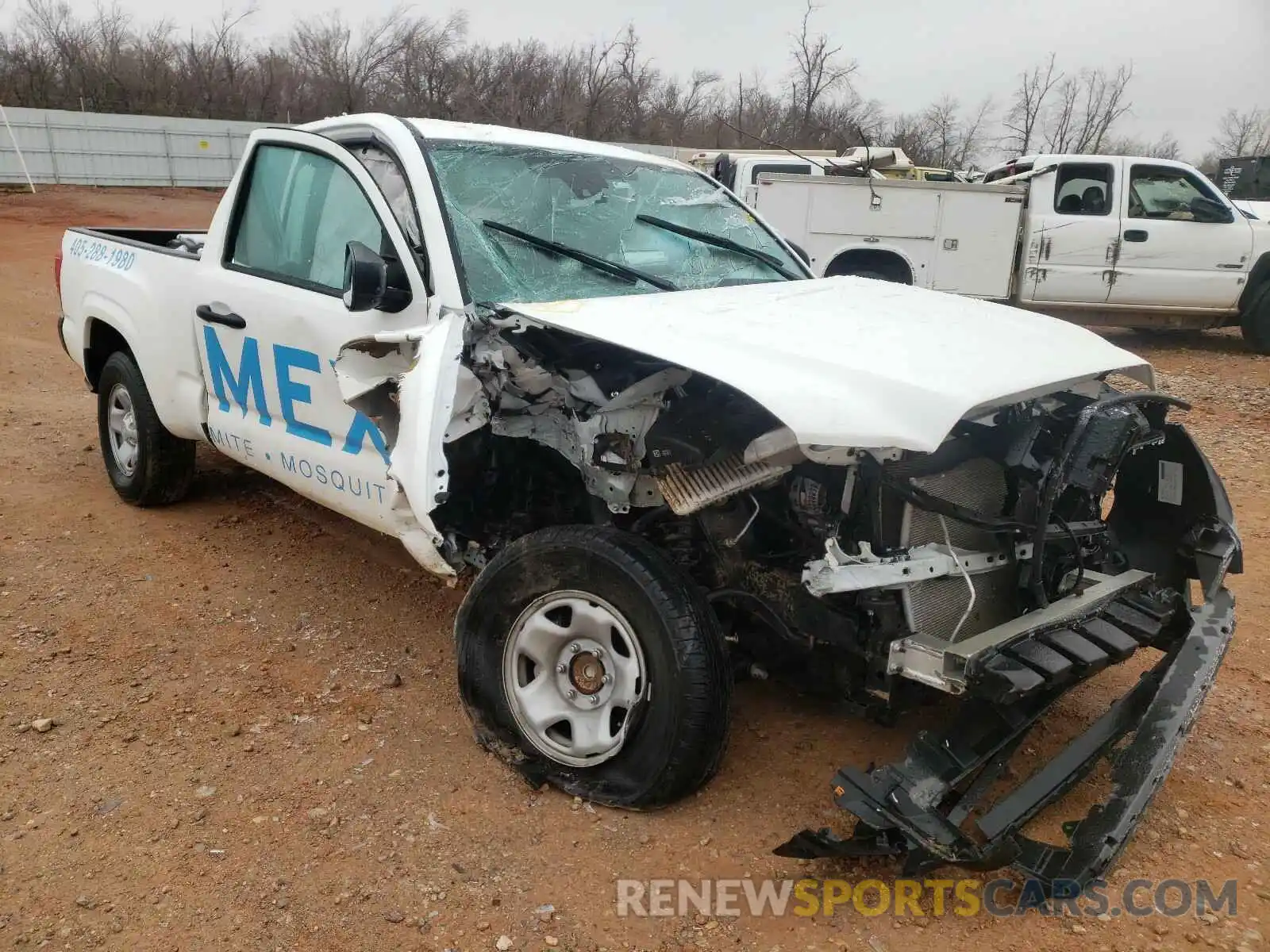 1 Photograph of a damaged car 3TYRX5GN8LT002313 TOYOTA TACOMA 2020