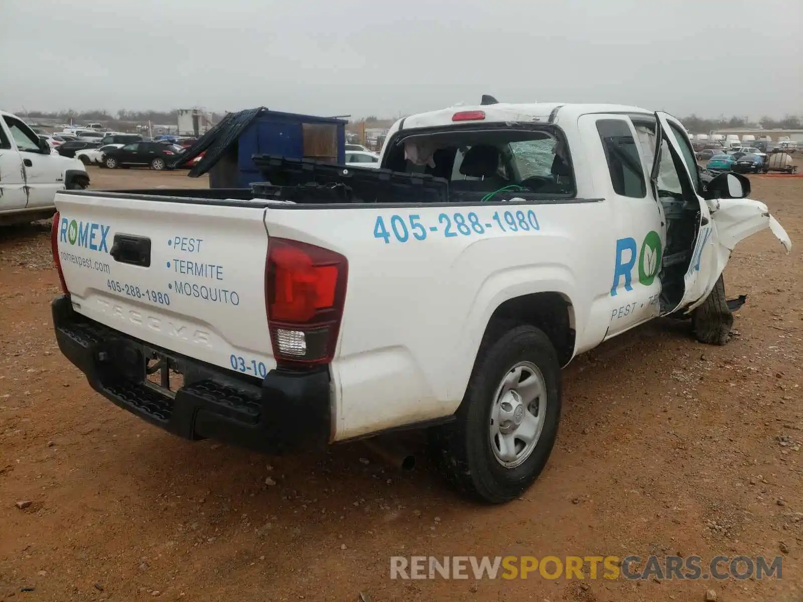 4 Photograph of a damaged car 3TYRX5GN8LT002313 TOYOTA TACOMA 2020