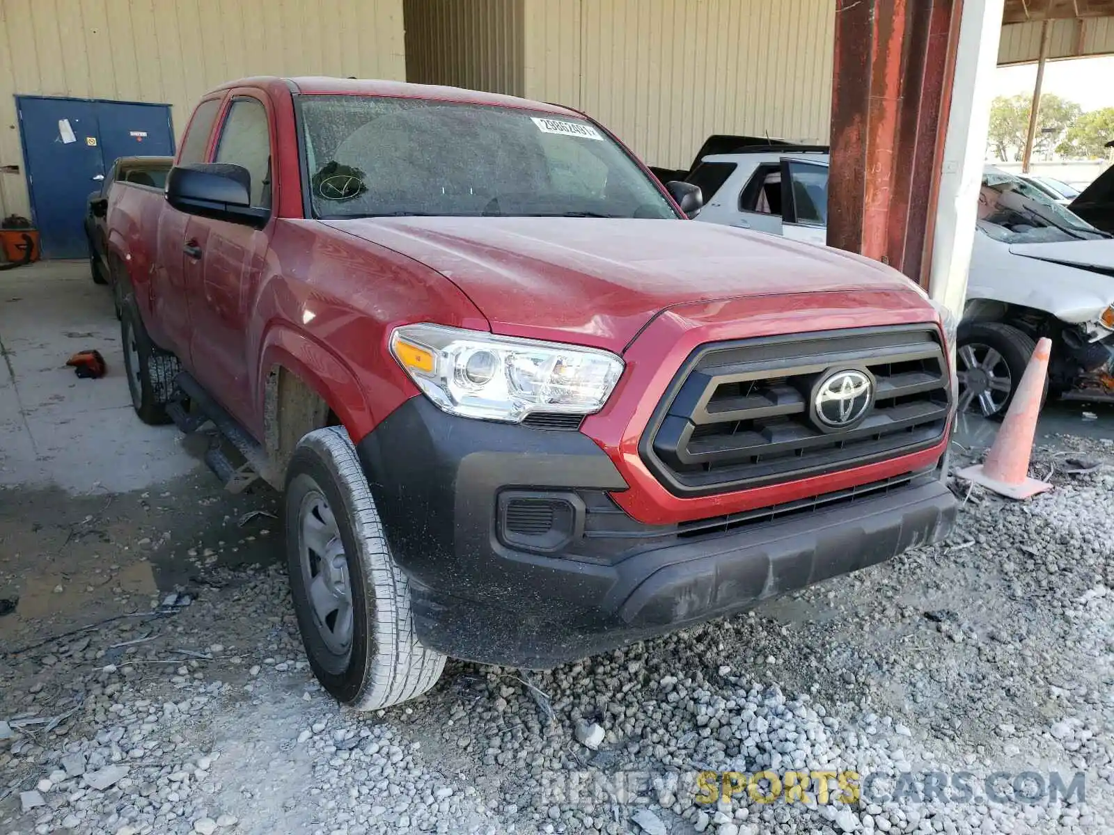 1 Photograph of a damaged car 3TYRX5GN8LT003753 TOYOTA TACOMA 2020