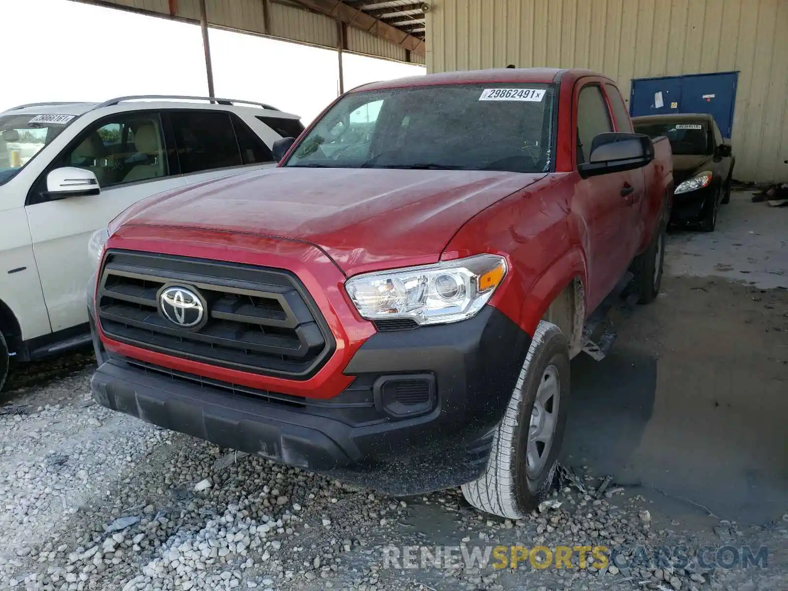 2 Photograph of a damaged car 3TYRX5GN8LT003753 TOYOTA TACOMA 2020