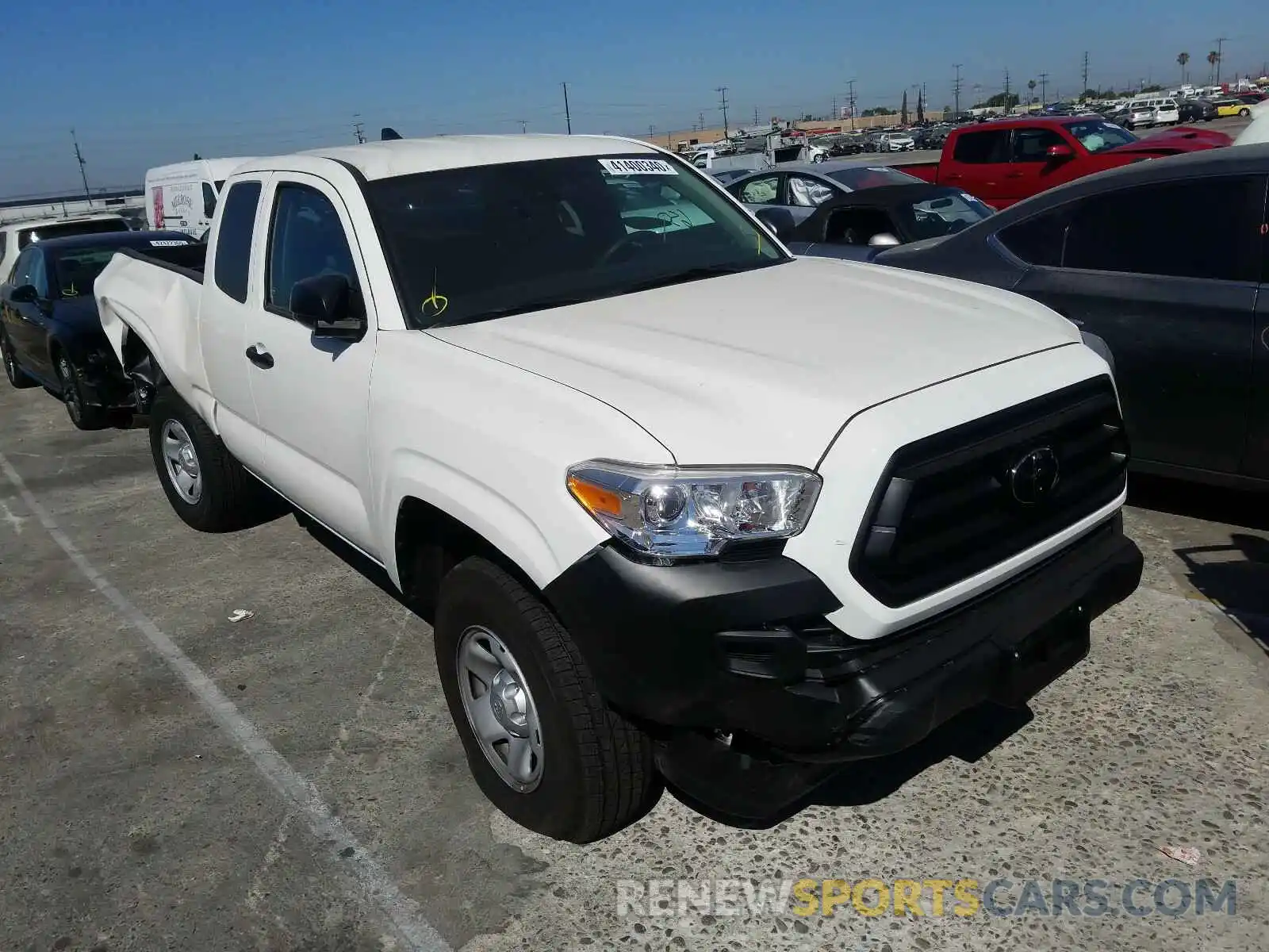 1 Photograph of a damaged car 3TYRX5GN9LT000313 TOYOTA TACOMA 2020