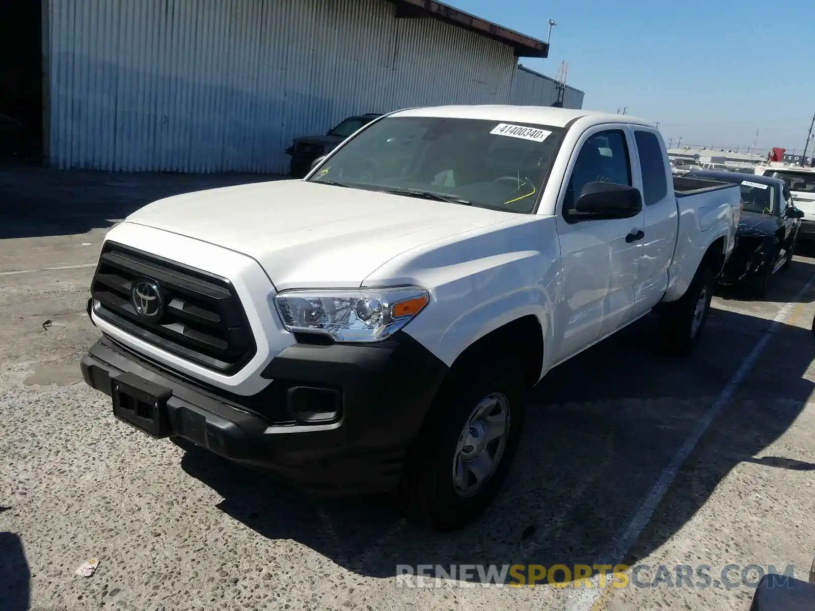 2 Photograph of a damaged car 3TYRX5GN9LT000313 TOYOTA TACOMA 2020