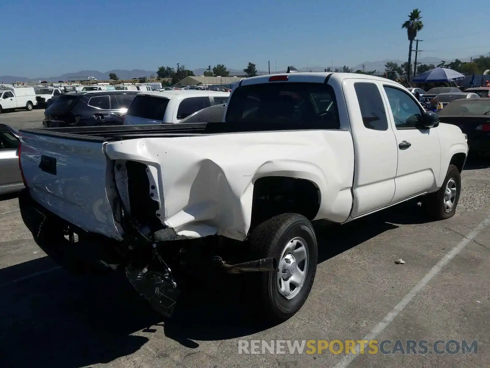 4 Photograph of a damaged car 3TYRX5GN9LT000313 TOYOTA TACOMA 2020