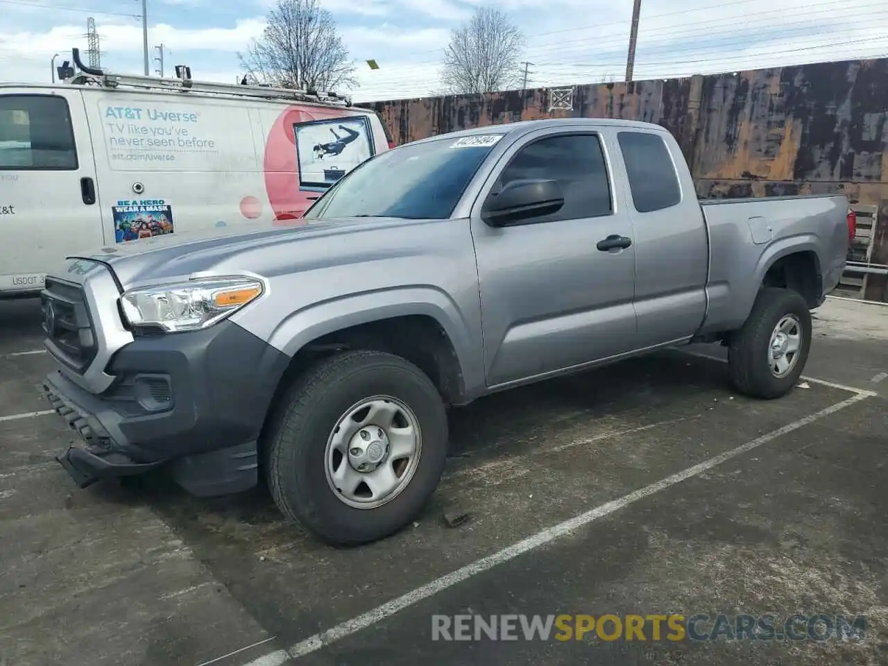 1 Photograph of a damaged car 3TYRX5GN9LT000800 TOYOTA TACOMA 2020