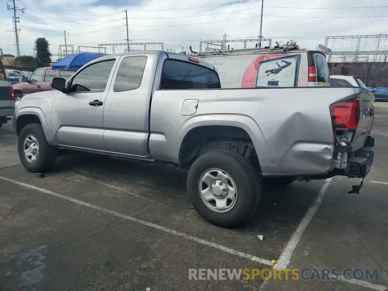 2 Photograph of a damaged car 3TYRX5GN9LT000800 TOYOTA TACOMA 2020