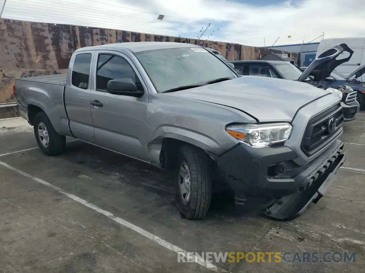 4 Фотография поврежденного автомобиля 3TYRX5GN9LT000800 TOYOTA TACOMA 2020