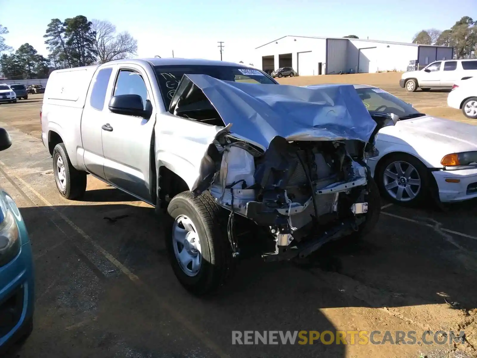 1 Photograph of a damaged car 3TYRX5GN9LT002952 TOYOTA TACOMA 2020