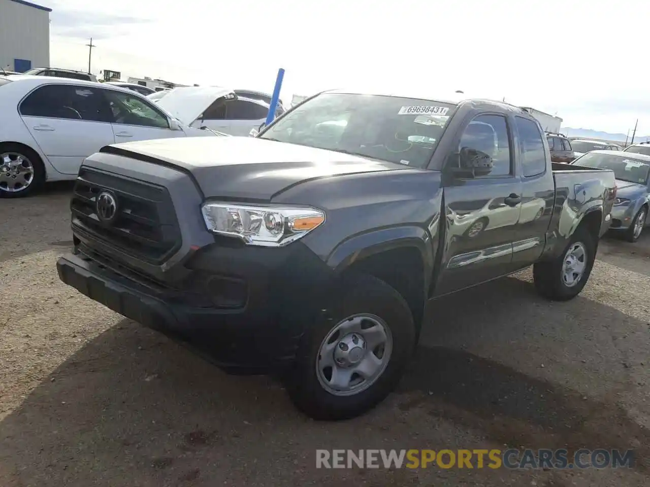 2 Photograph of a damaged car 3TYRX5GNXLT000658 TOYOTA TACOMA 2020