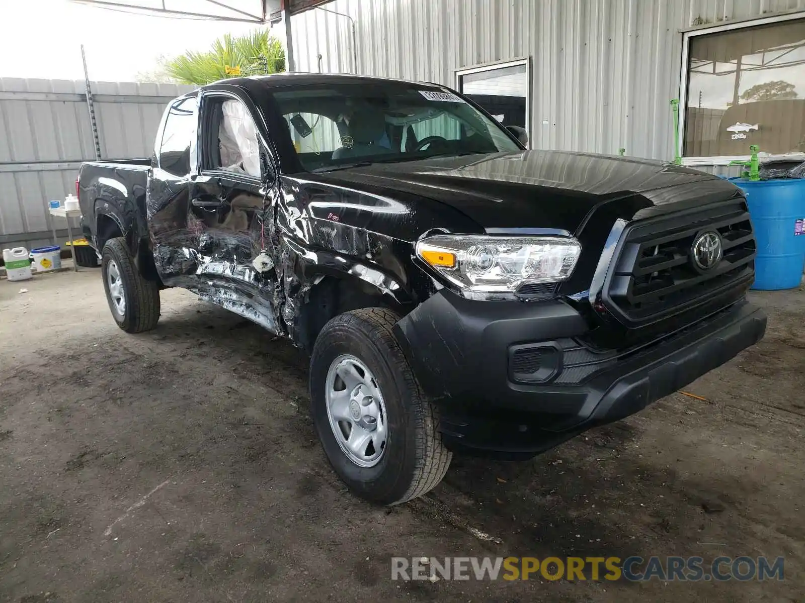 1 Photograph of a damaged car 3TYRX5GNXLT003155 TOYOTA TACOMA 2020