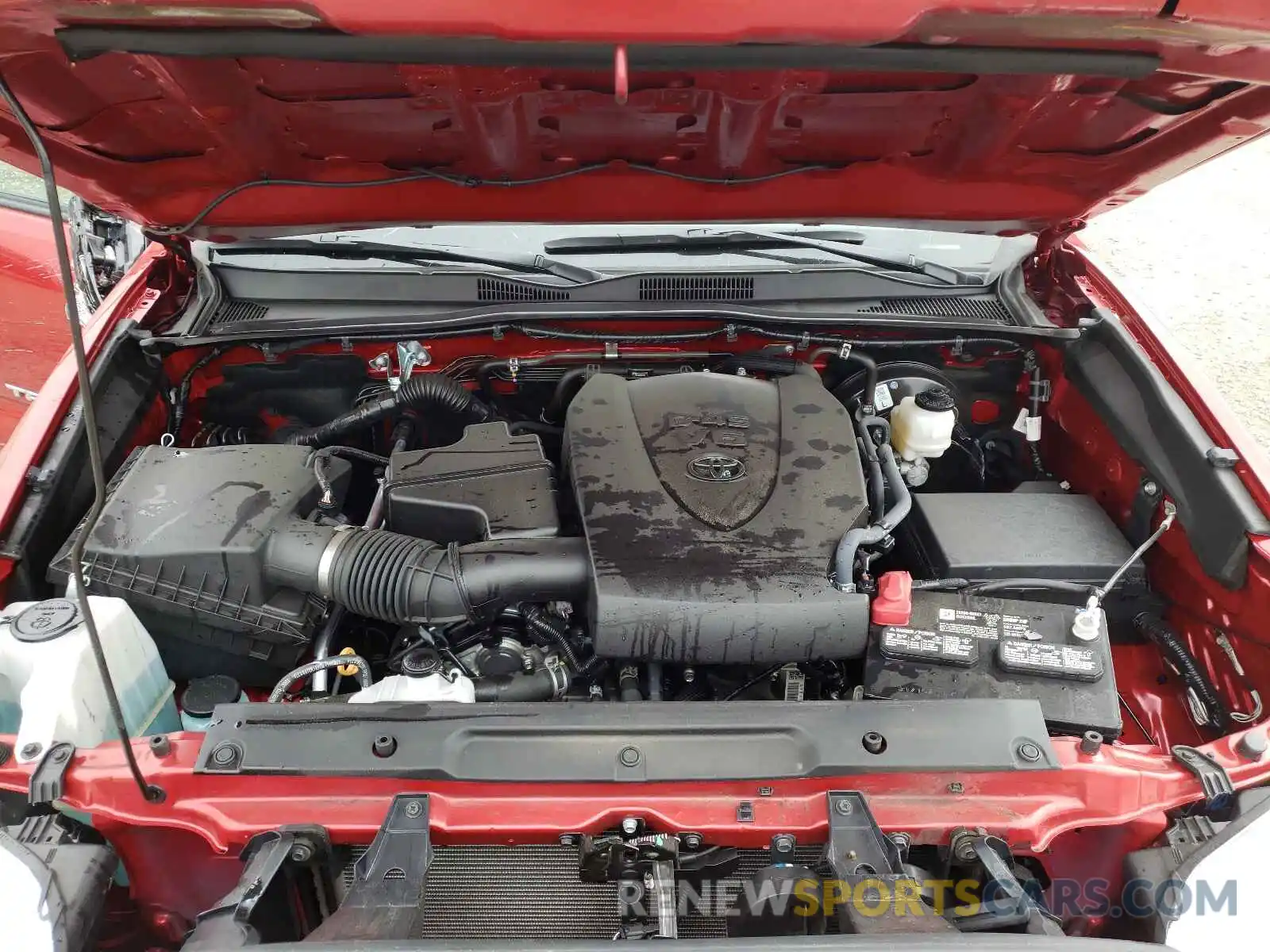 7 Photograph of a damaged car 3TYRZ5CN2LT000038 TOYOTA TACOMA 2020