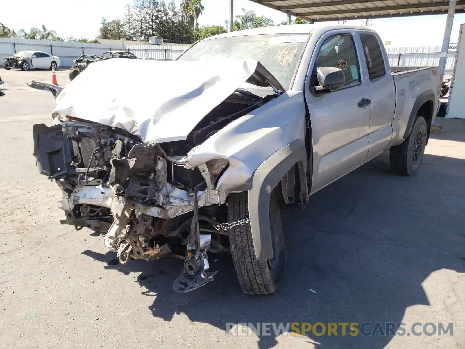 2 Photograph of a damaged car 3TYRZ5CN2LT000461 TOYOTA TACOMA 2020