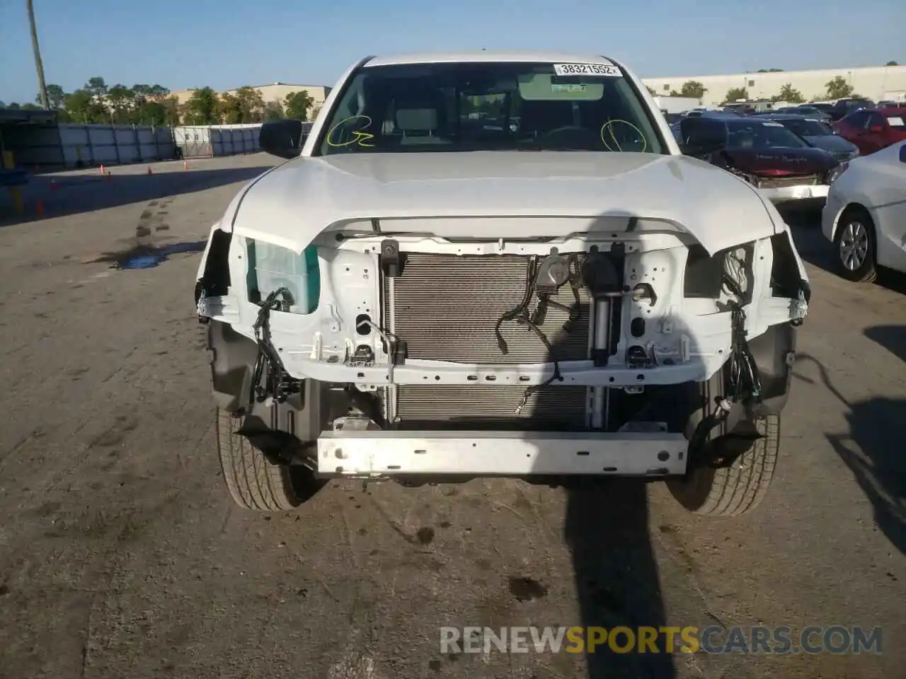 9 Photograph of a damaged car 3TYRZ5CNXLT001941 TOYOTA TACOMA 2020