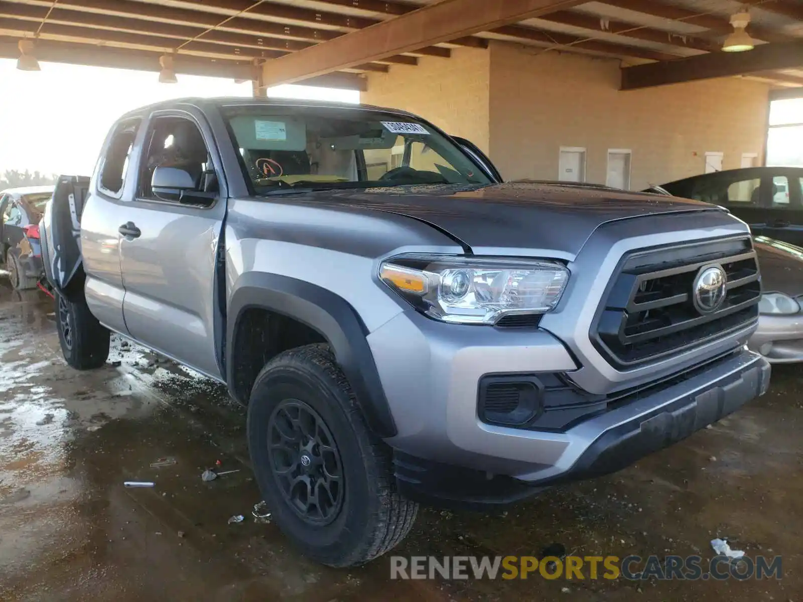 1 Photograph of a damaged car 3TYRZ5CNXLT002099 TOYOTA TACOMA 2020