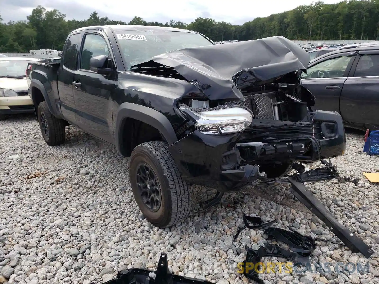 1 Photograph of a damaged car 3TYSX5EN1LT001038 TOYOTA TACOMA 2020