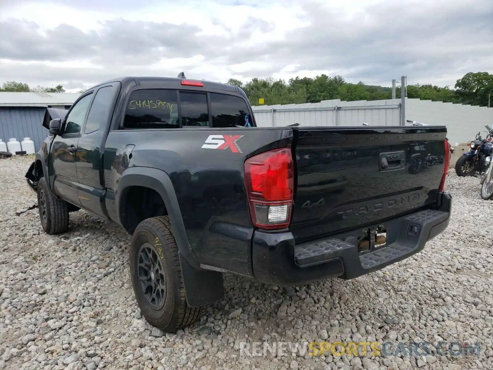 3 Photograph of a damaged car 3TYSX5EN1LT001038 TOYOTA TACOMA 2020