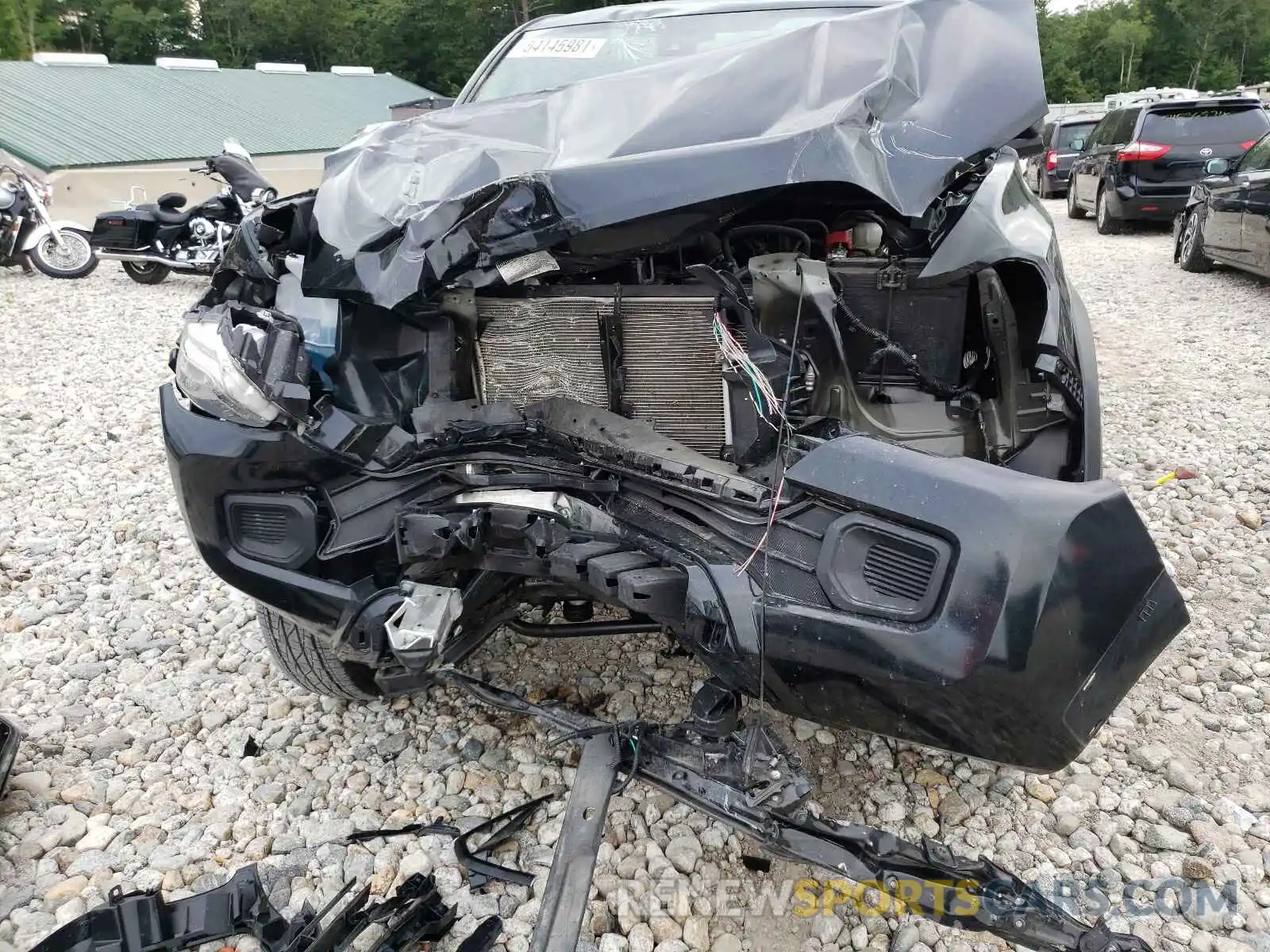 9 Photograph of a damaged car 3TYSX5EN1LT001038 TOYOTA TACOMA 2020