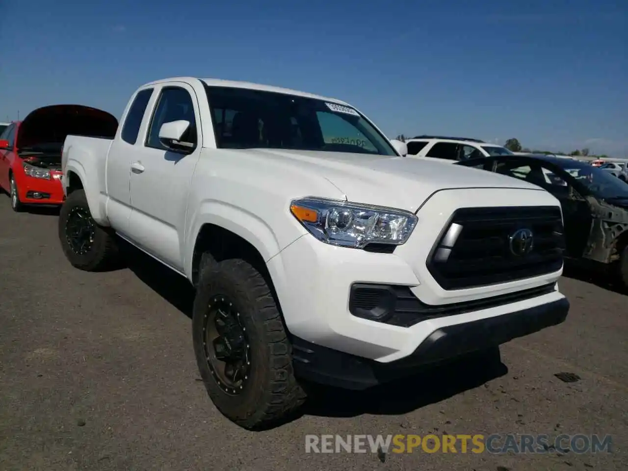 1 Photograph of a damaged car 3TYSX5EN1LT001878 TOYOTA TACOMA 2020