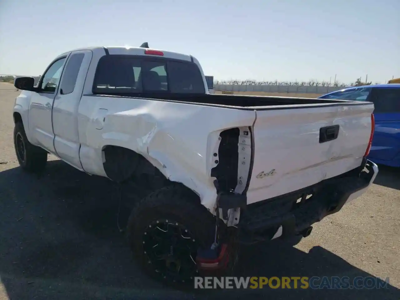 3 Photograph of a damaged car 3TYSX5EN1LT001878 TOYOTA TACOMA 2020