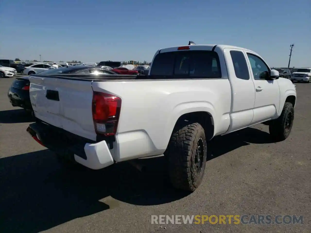 4 Photograph of a damaged car 3TYSX5EN1LT001878 TOYOTA TACOMA 2020