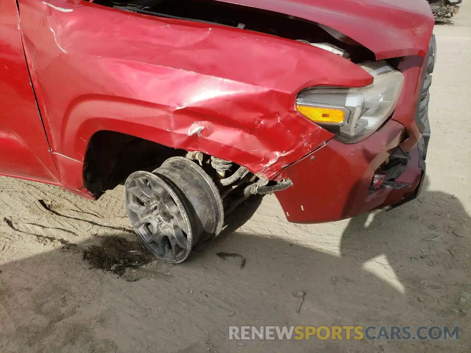 9 Photograph of a damaged car 3TYSX5EN1LT002366 TOYOTA TACOMA 2020