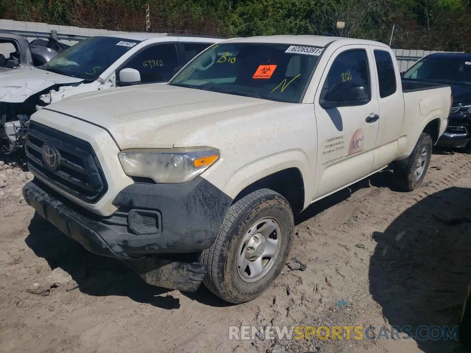 2 Photograph of a damaged car 3TYSX5EN1LT002609 TOYOTA TACOMA 2020