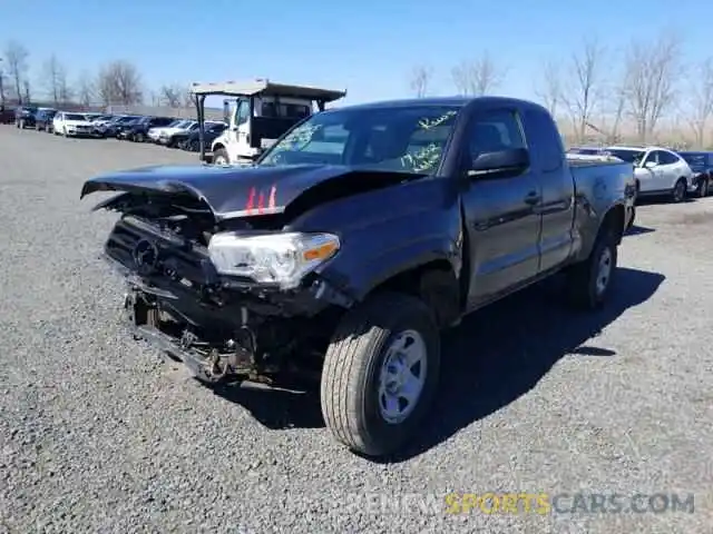 2 Photograph of a damaged car 3TYSX5EN2LT001355 TOYOTA TACOMA 2020