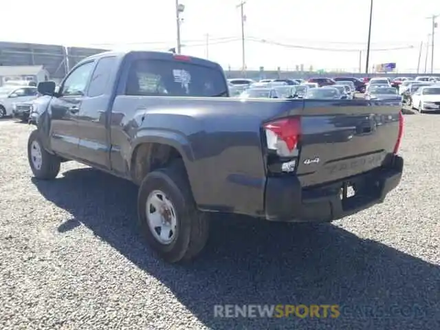 3 Photograph of a damaged car 3TYSX5EN2LT001355 TOYOTA TACOMA 2020