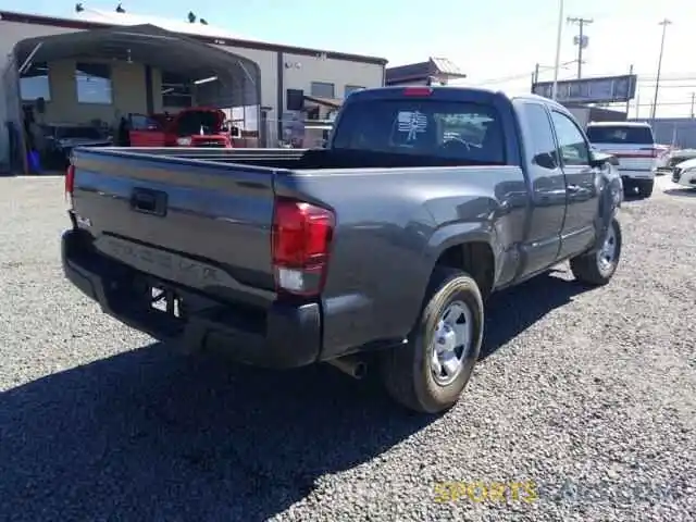 4 Photograph of a damaged car 3TYSX5EN2LT001355 TOYOTA TACOMA 2020