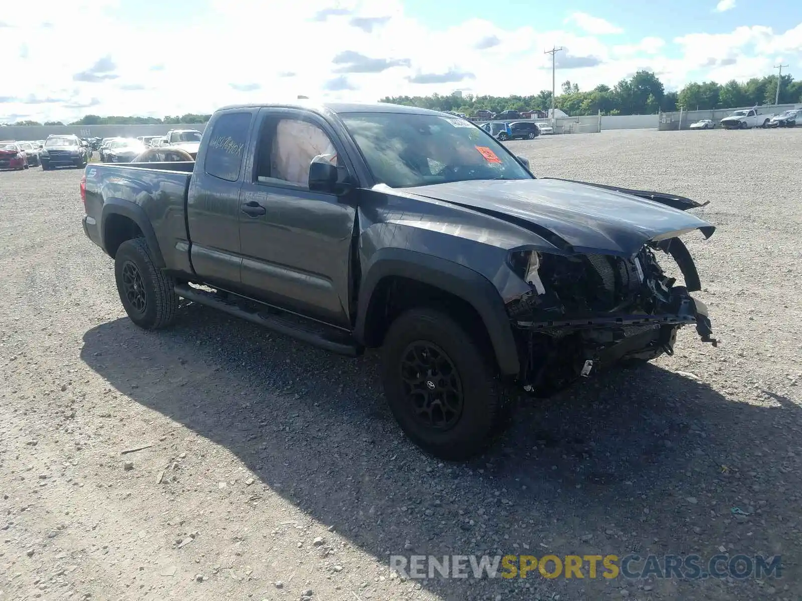 1 Photograph of a damaged car 3TYSX5EN3LT001428 TOYOTA TACOMA 2020