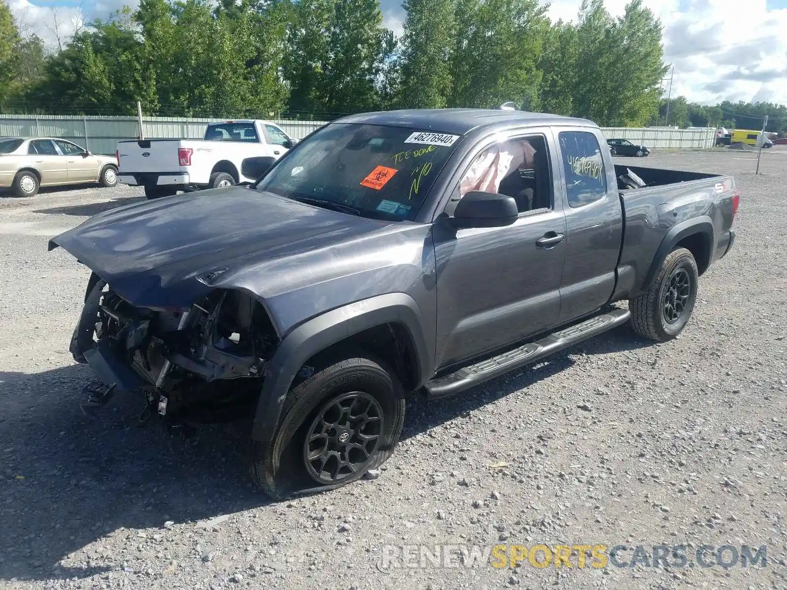 2 Photograph of a damaged car 3TYSX5EN3LT001428 TOYOTA TACOMA 2020