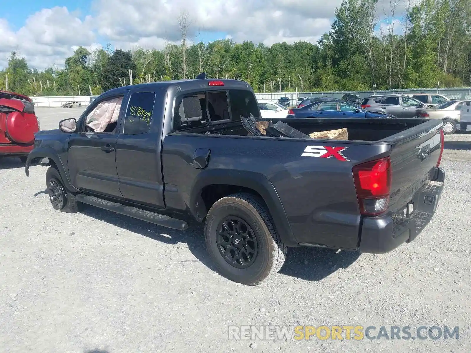 3 Photograph of a damaged car 3TYSX5EN3LT001428 TOYOTA TACOMA 2020