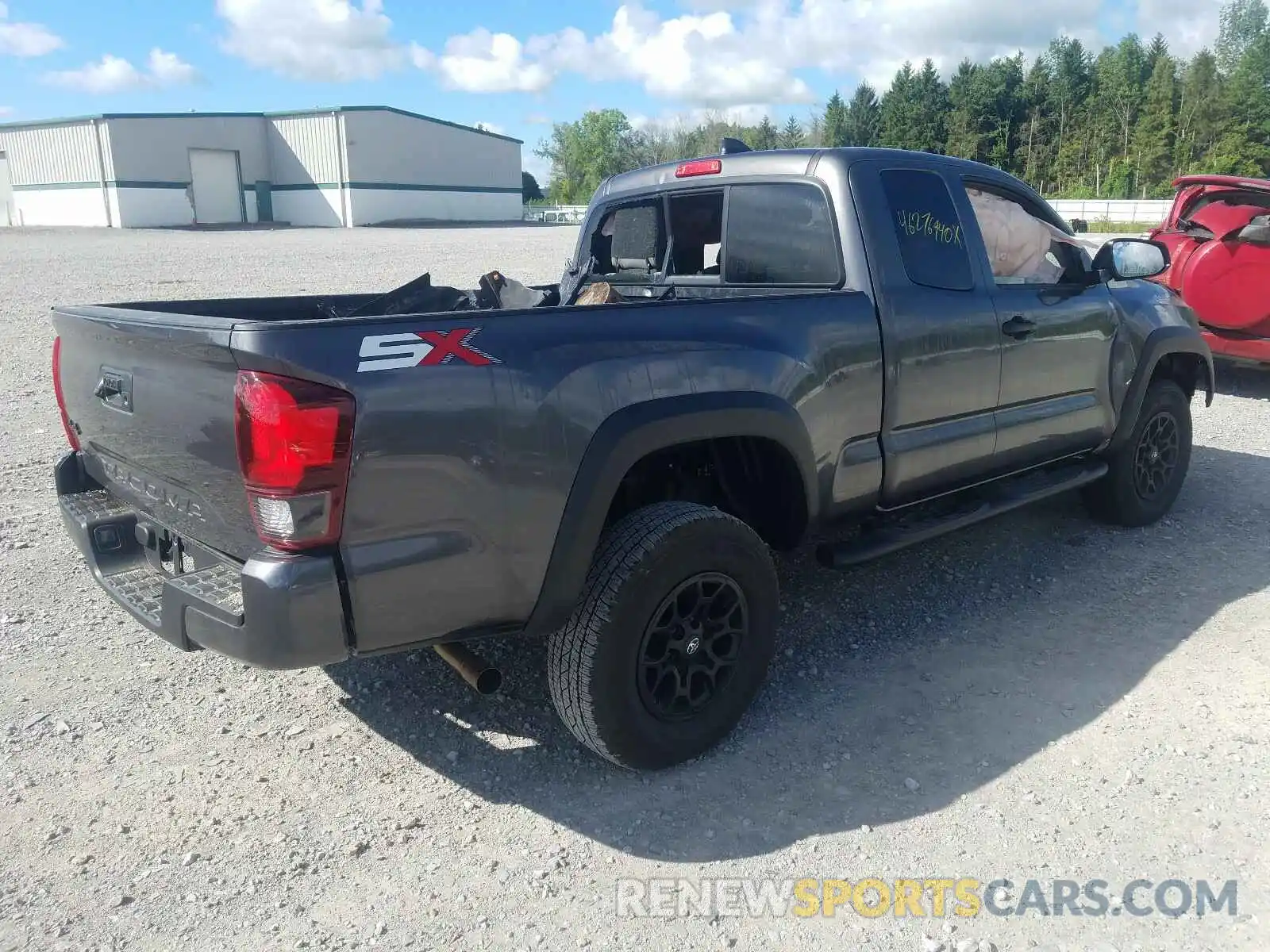 4 Photograph of a damaged car 3TYSX5EN3LT001428 TOYOTA TACOMA 2020