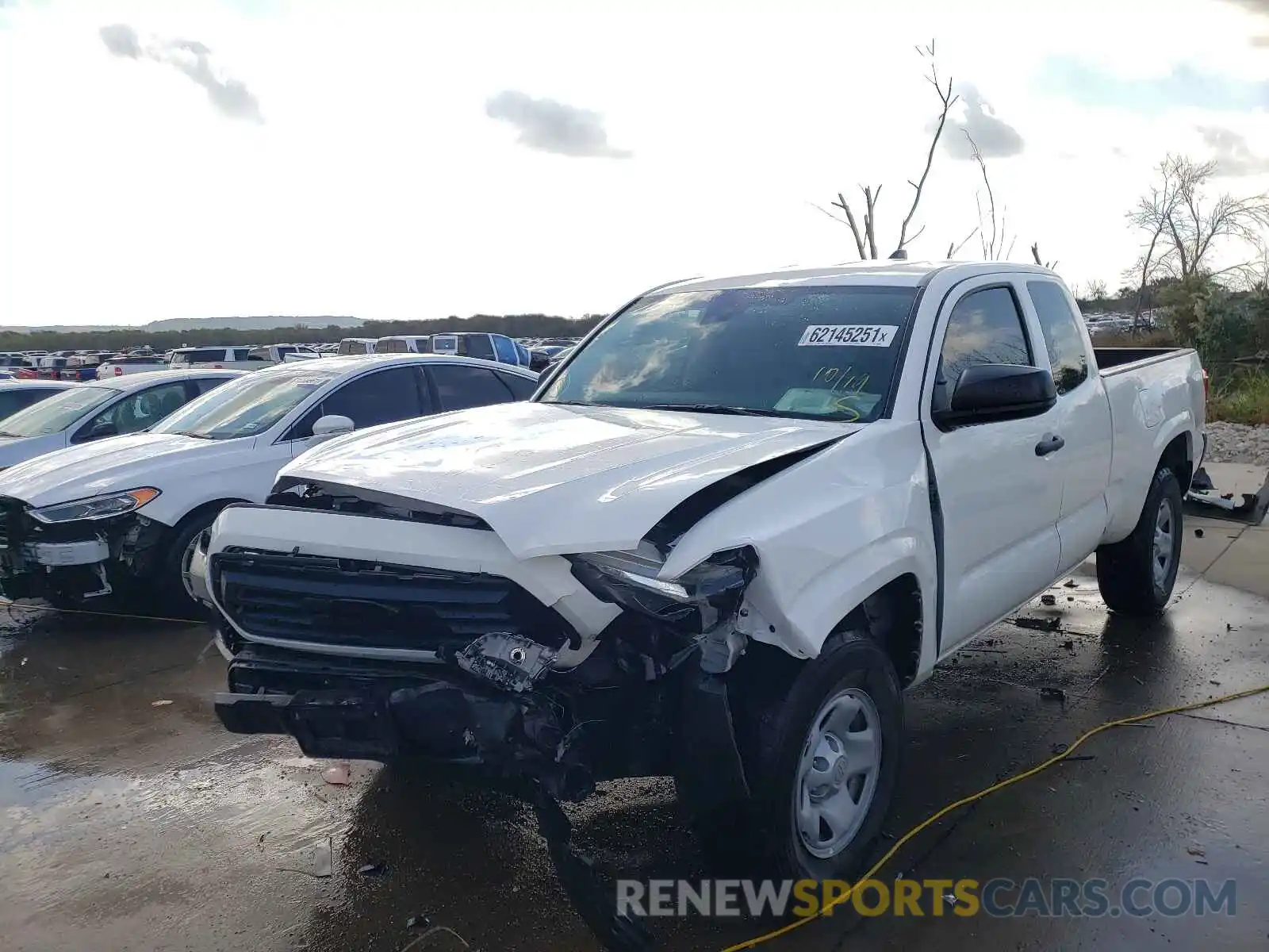 2 Photograph of a damaged car 3TYSX5EN4LT002474 TOYOTA TACOMA 2020