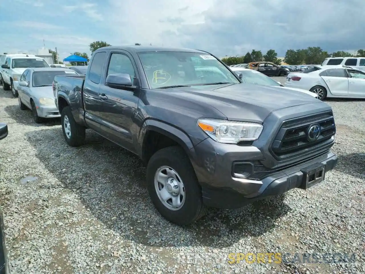 1 Photograph of a damaged car 3TYSX5EN6LT002041 TOYOTA TACOMA 2020