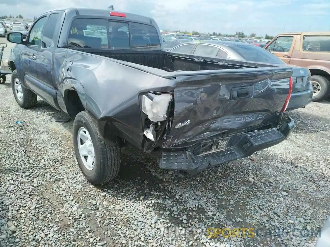 9 Photograph of a damaged car 3TYSX5EN6LT002041 TOYOTA TACOMA 2020