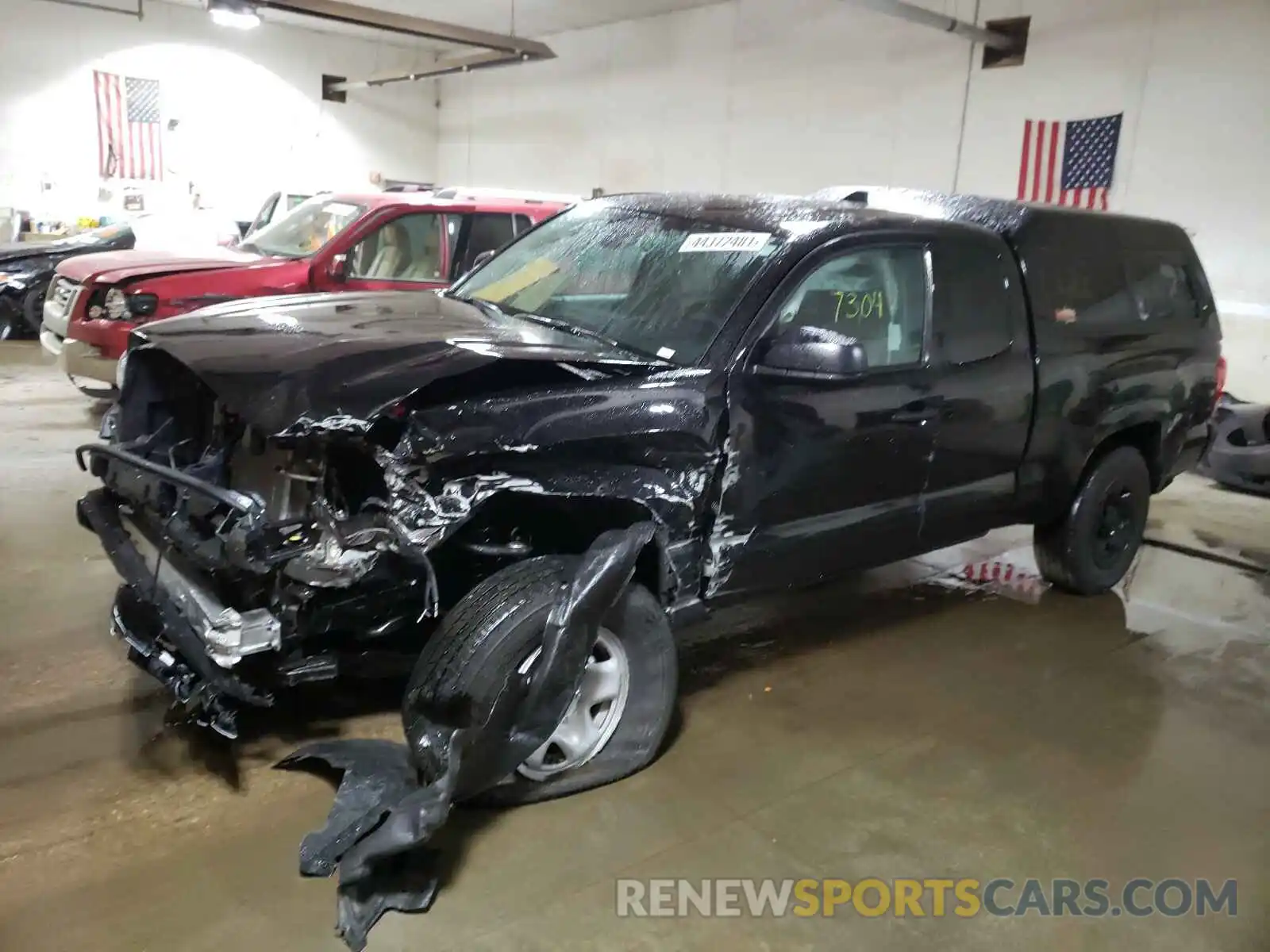 2 Photograph of a damaged car 3TYSX5EN6LT003044 TOYOTA TACOMA 2020