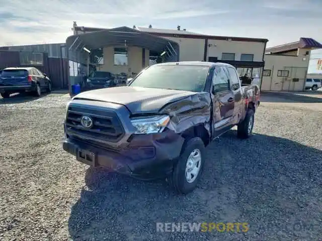 2 Photograph of a damaged car 3TYSX5EN7LT000508 TOYOTA TACOMA 2020