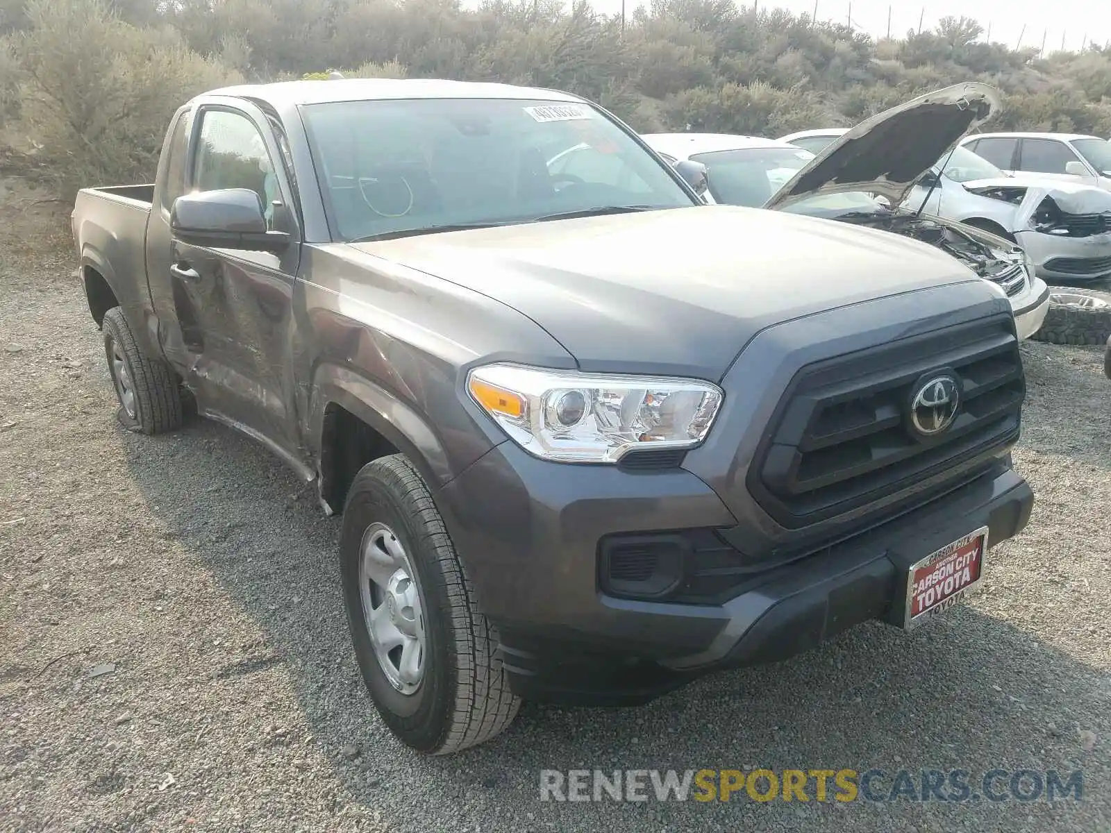 1 Photograph of a damaged car 3TYSX5EN7LT001688 TOYOTA TACOMA 2020