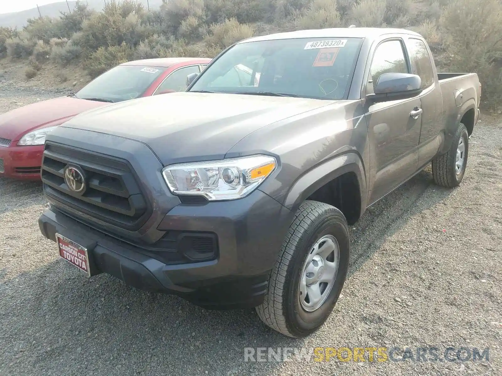 2 Photograph of a damaged car 3TYSX5EN7LT001688 TOYOTA TACOMA 2020