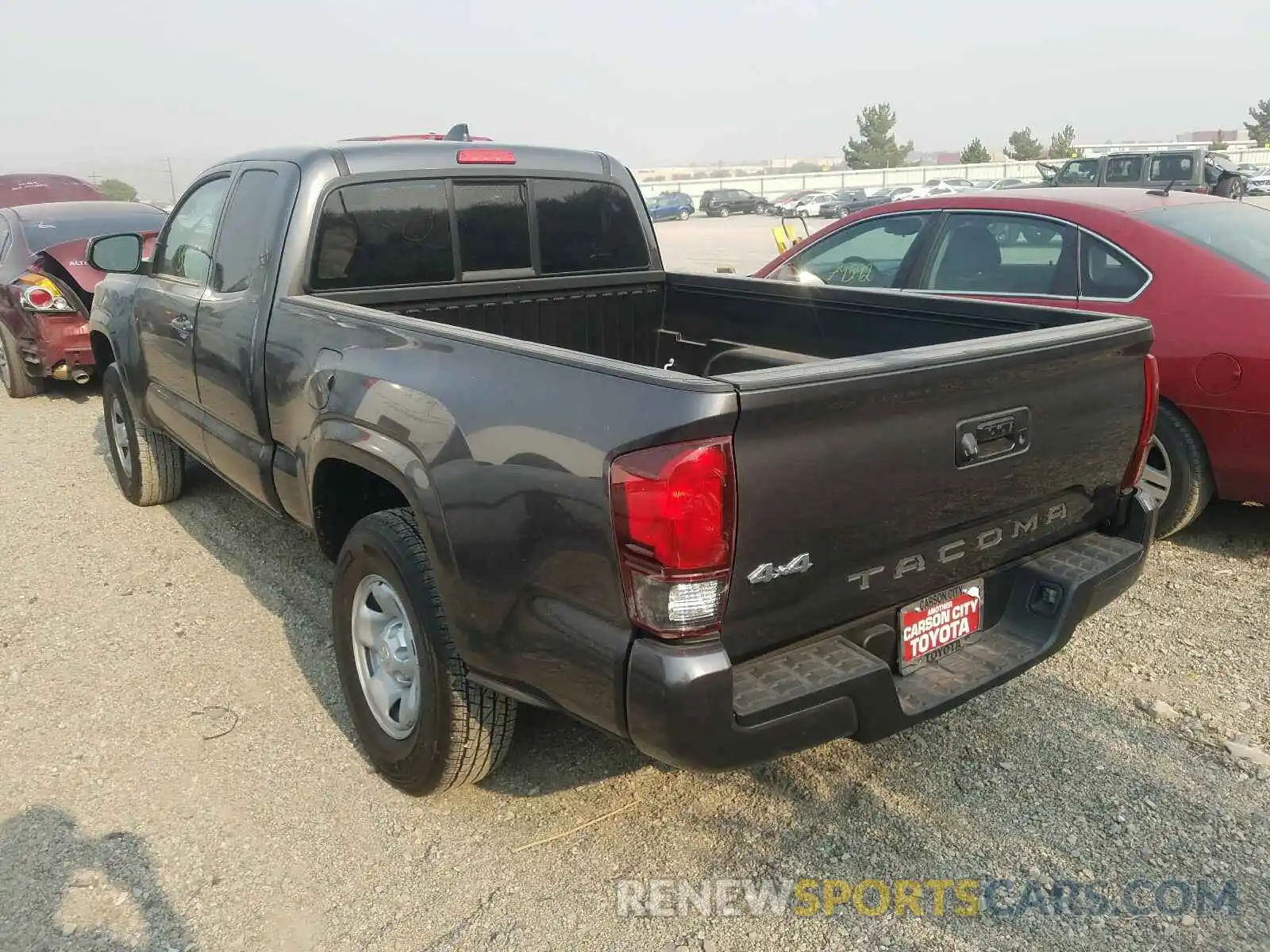 3 Photograph of a damaged car 3TYSX5EN7LT001688 TOYOTA TACOMA 2020