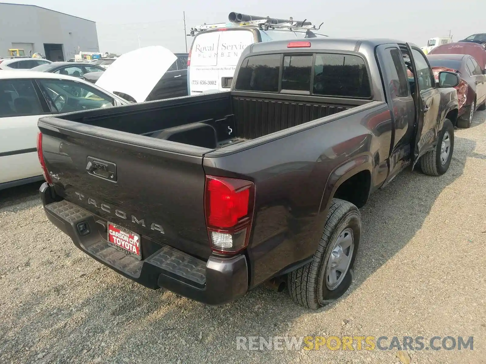 4 Photograph of a damaged car 3TYSX5EN7LT001688 TOYOTA TACOMA 2020