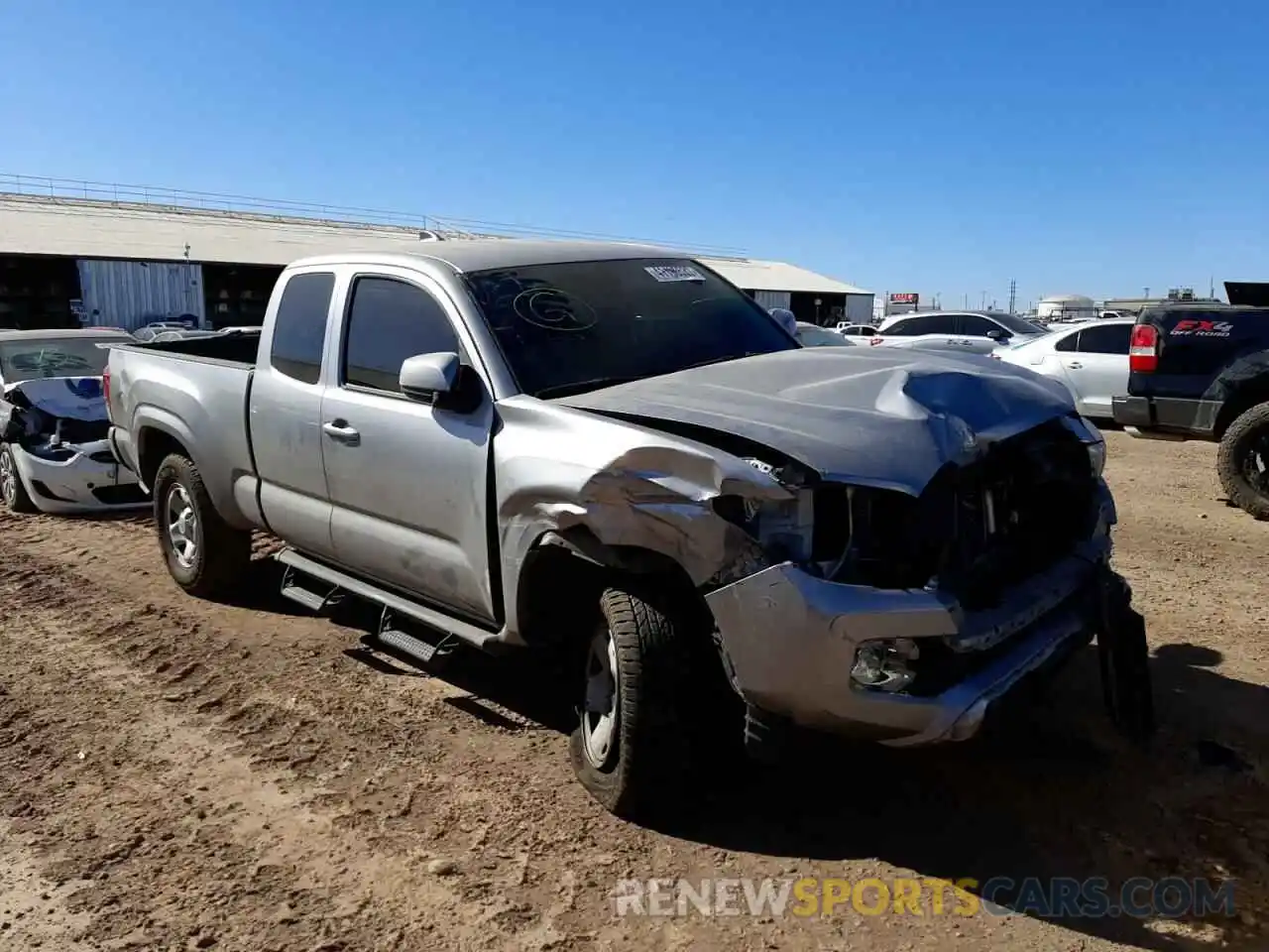 1 Photograph of a damaged car 3TYSX5EN9LT000297 TOYOTA TACOMA 2020