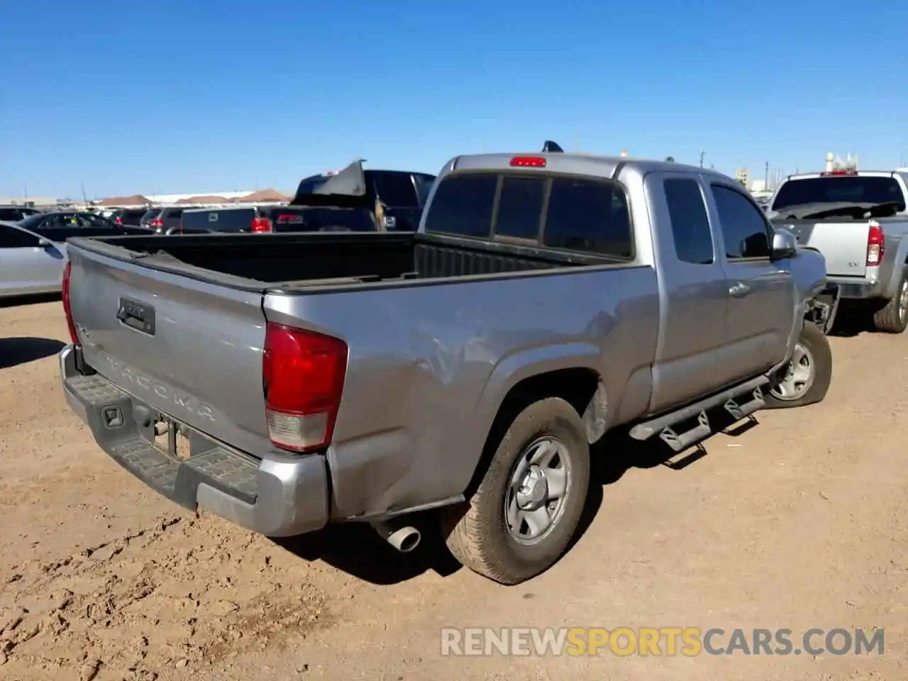 4 Photograph of a damaged car 3TYSX5EN9LT000297 TOYOTA TACOMA 2020